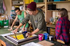 Im Jugendhaus wird auch künstlerisch gearbeitet