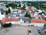 Luftaufnahme vom Altstadtensemble Frankenberg