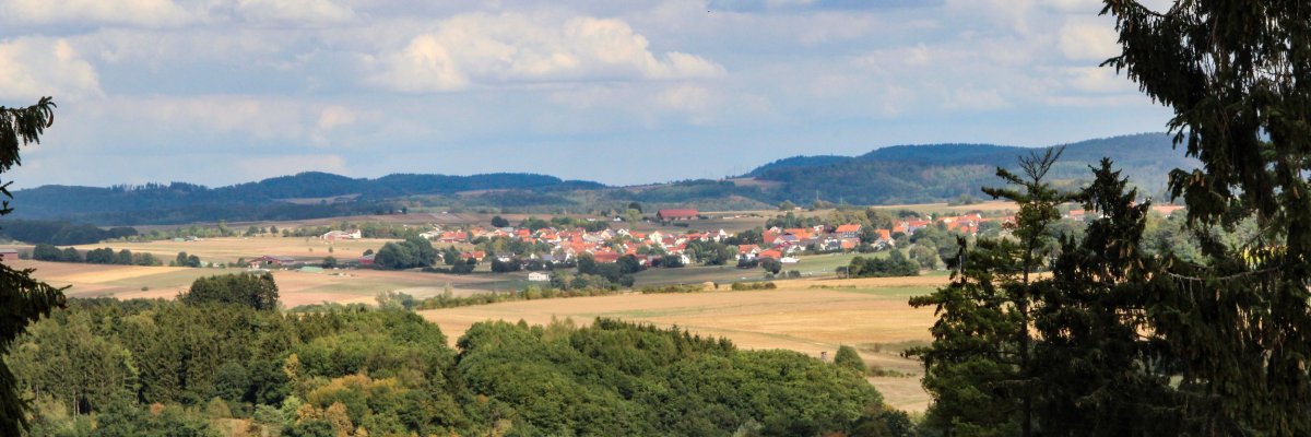 Fernsicht vom Wildpark