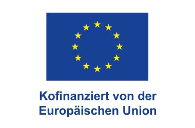 Print EU-Logo mit Kofinanzierungshinweis