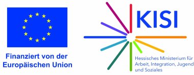 Logos Europäische Union und KISI-Projekt